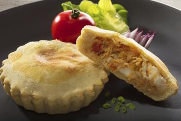 Torta de frango com requeijão